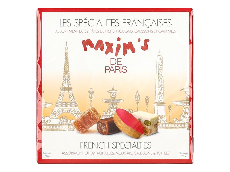 Maxim's Franciaország különlegességei 32db-os desszertválogatás 195g