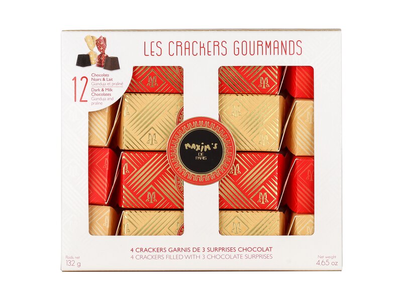 Maxim's gift-set with 4 crackers 132g