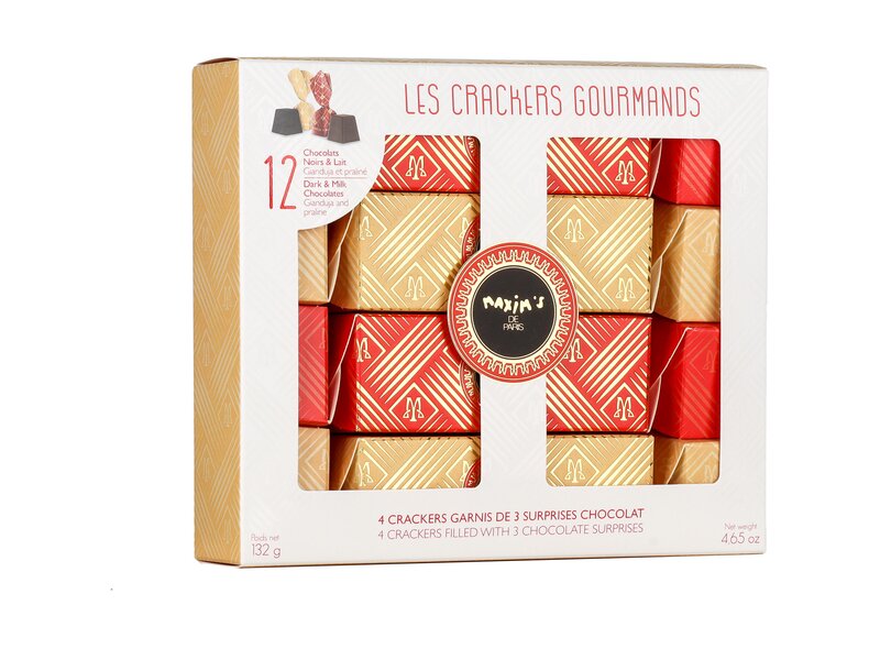 Maxim's gift-set with 4 crackers 132g