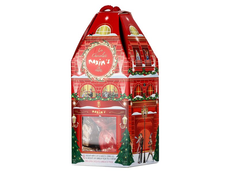 Maxim's 16 Christmas chocolate box 176g
