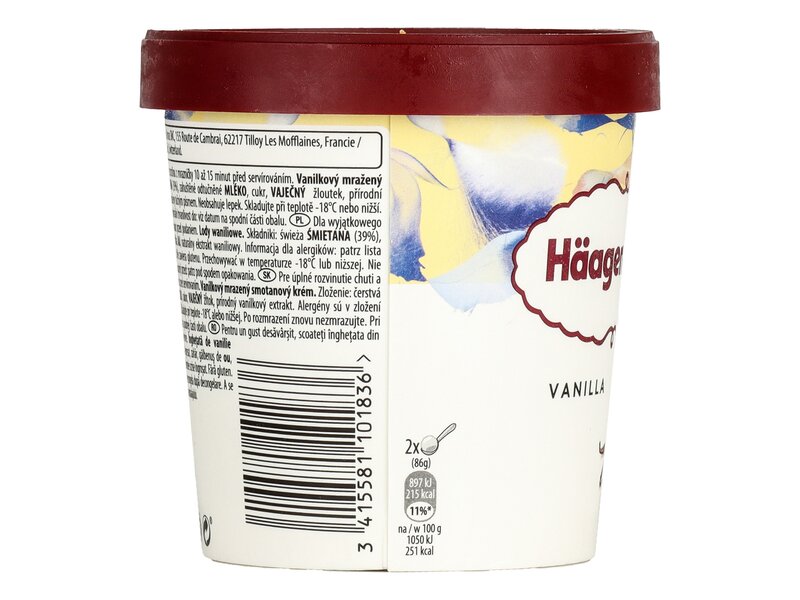 Haagen-Dazs Vanilla Classic jégkrém 460ml