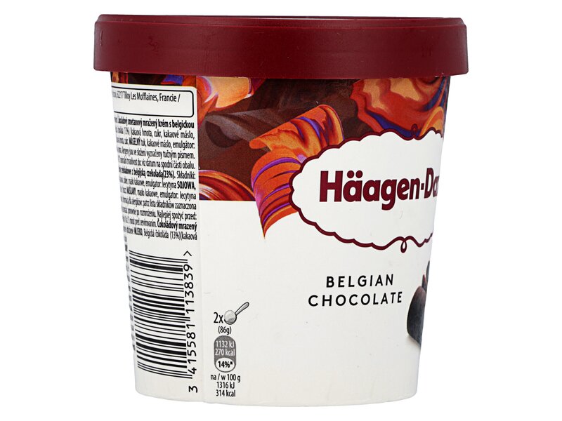 Haagen-D.** Belgian chocolate 460ml