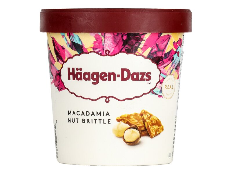 Haagen-Dazs Macadamia Nut Brittle grillázsos jégkrém 460ml