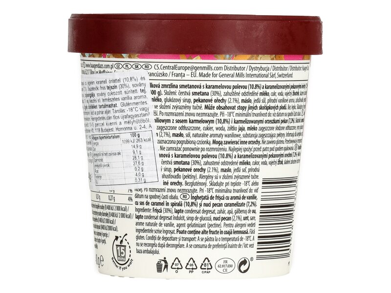 Haagen-Dazs Pralines & Cream pralinés-karamellás jégkrém 460ml