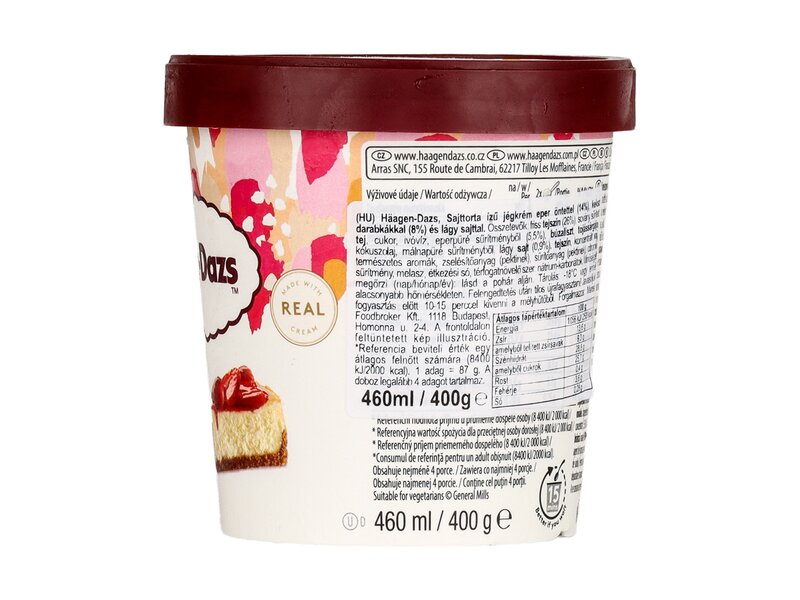 Haagen-D.** Strawberry cheesecake 460ml