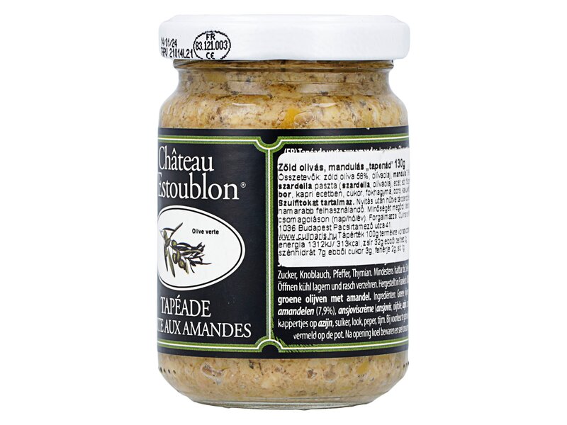 Estoublon tapeade vert amandes 130g