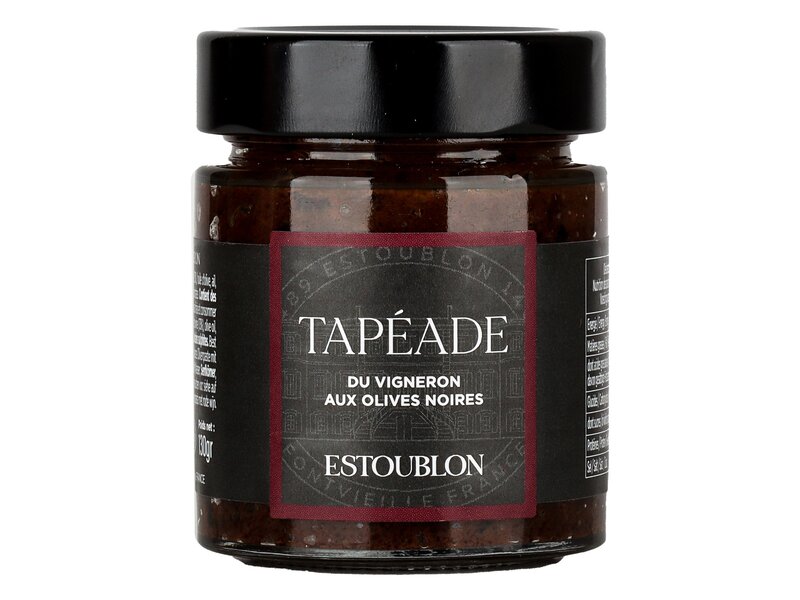 Estoublon tapeade du aux olives noires 130g 