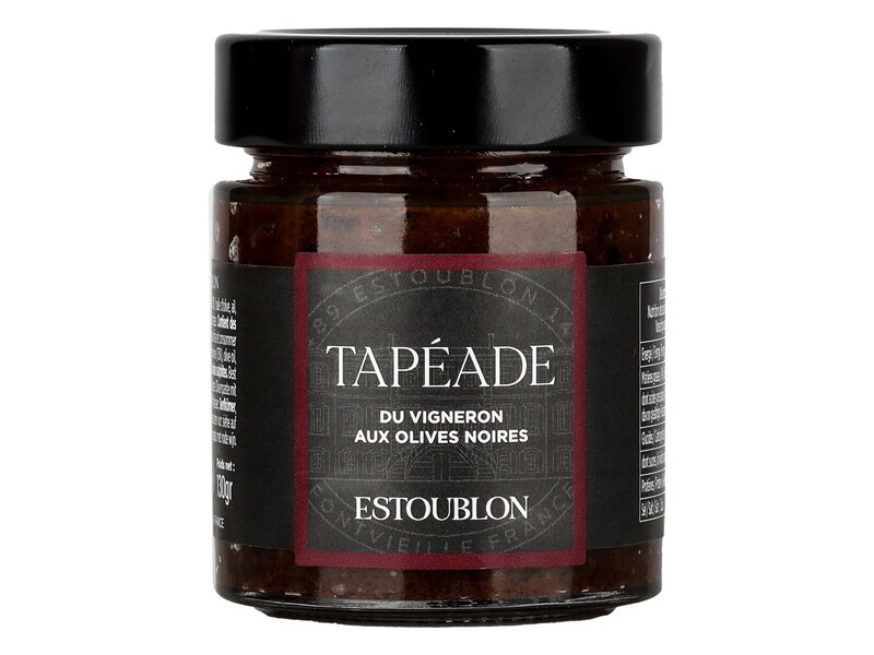 Estoublon tapeade du aux olives noires 130g