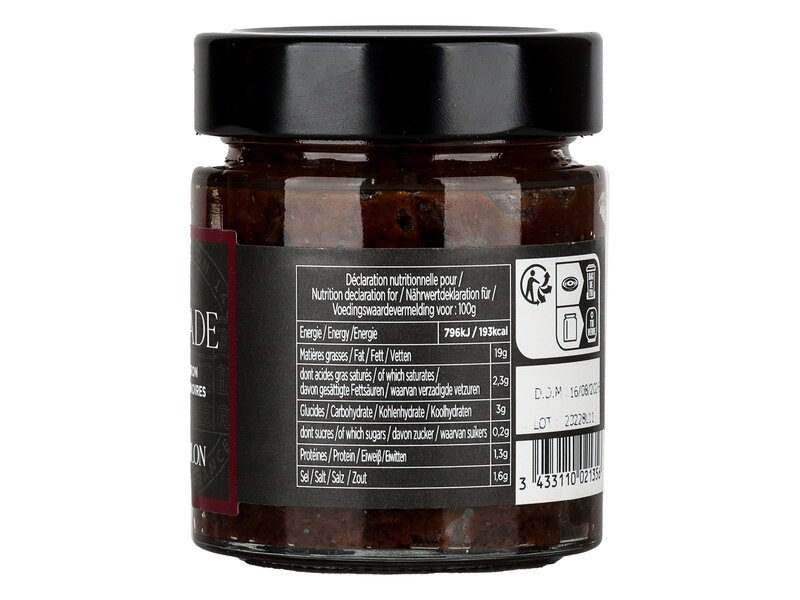 Estoublon tapeade du aux olives noires 130g 