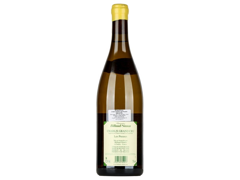 Billaud Simon Chablis Grand Cru Les Preuses 2020 0,75l