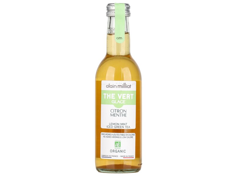 Alain Milliat Lime-menta ízesítésű Sencha zöldtea bio ital 250ml