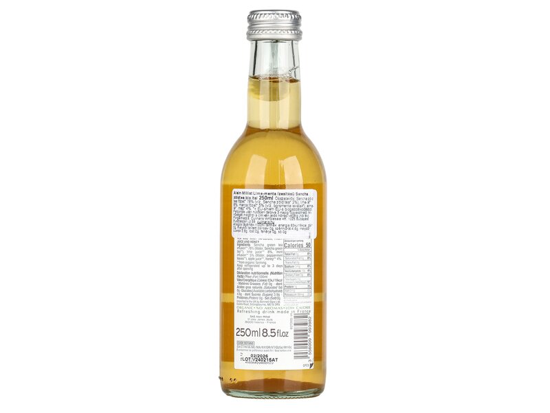 Alain Milliat Lime-menta ízesítésű Sencha zöldtea bio ital 250ml