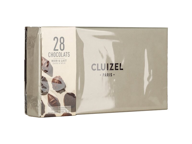 Michel Cluizel Coffret 28 darabos csokoládé válogatás 305g