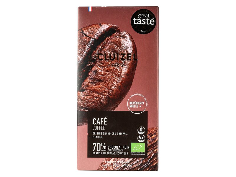 Michel Cluizel Noir au Café kávés étcsokoládé 70g