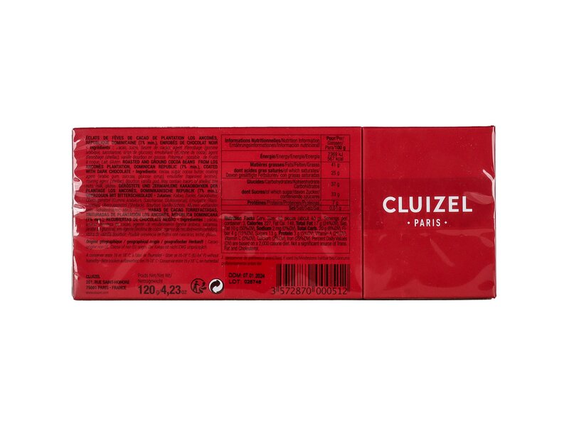 MC Lingot Éclats de cacao 120g