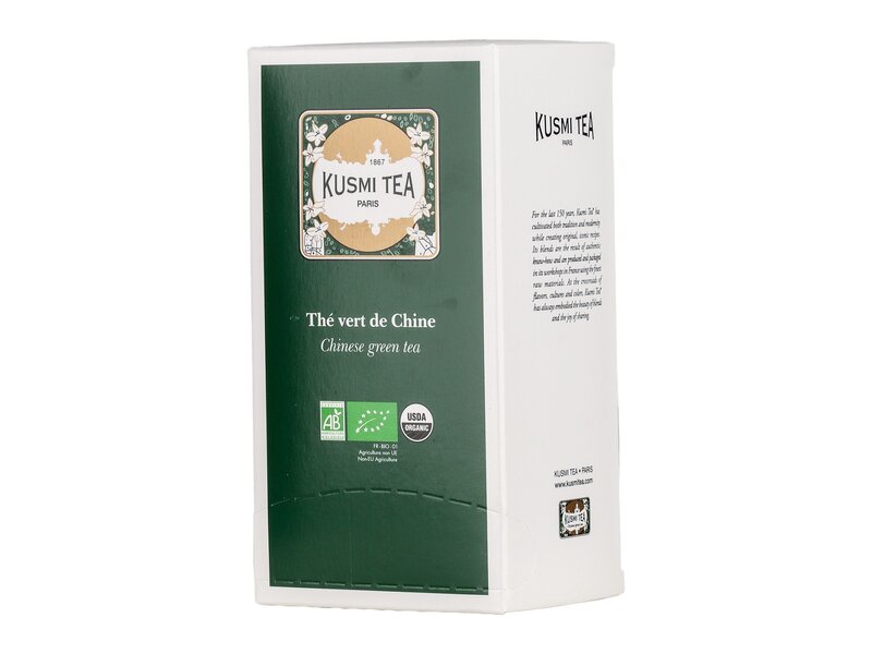 Kusmi Kínai bio zöld tea 25 filter 50g