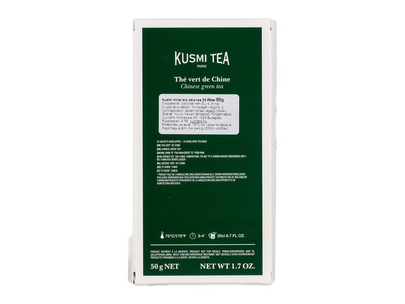 Kusmi Kínai bio zöld tea 25 filter 50g