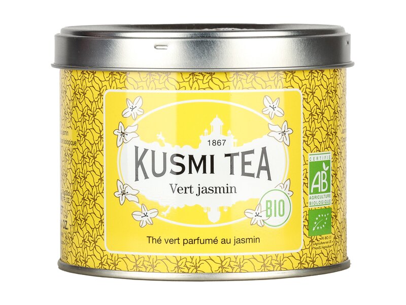 Kusmi Bio jázminos szálas zöld tea 90g