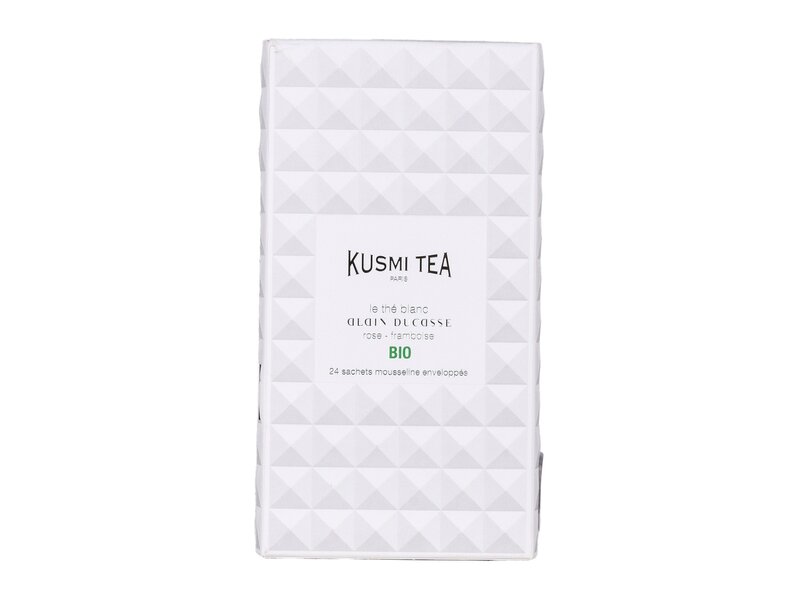 Kusmi Organic Thé Blanc Alain Ducasse - 24 muslin teabags - 48g