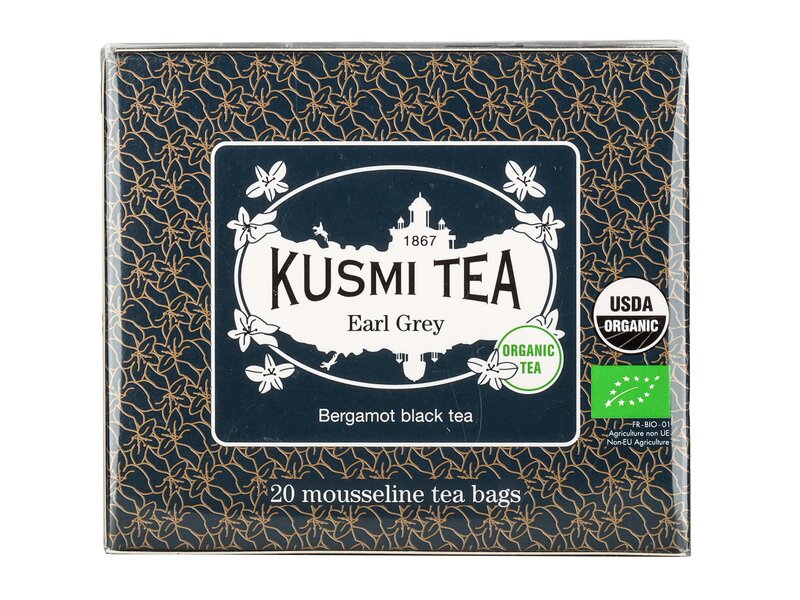 Kusmi Bio Earl Grey fekete tea 20 filter 40g