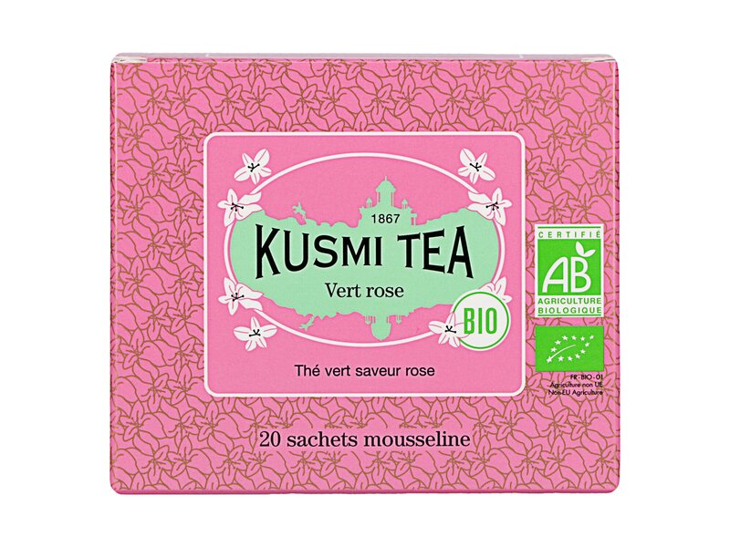 Kusmi Bio Vert Rose 20 filter 40g