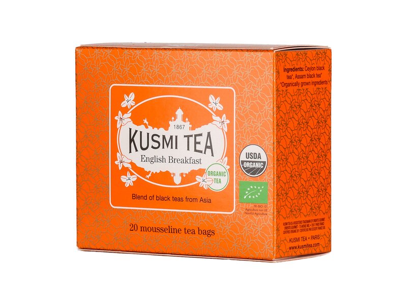 Kusmi Bio English Breakfast  fekete tea 20 filter 40g