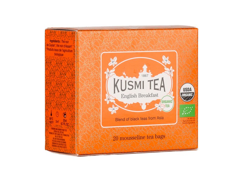 Kusmi Bio English Breakfast  fekete tea 20 filter 40g
