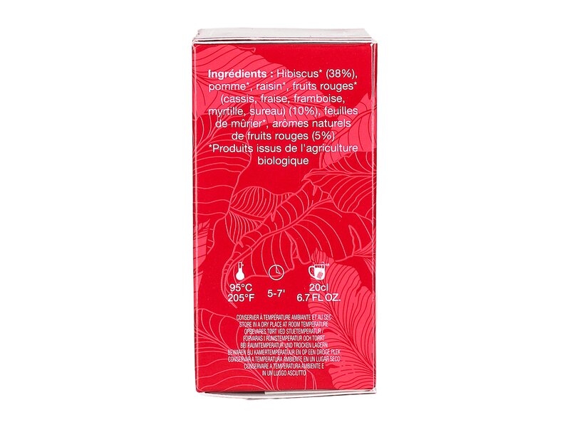 Kusmi Organic AquaRosa 20 muslin tea bags - 40g