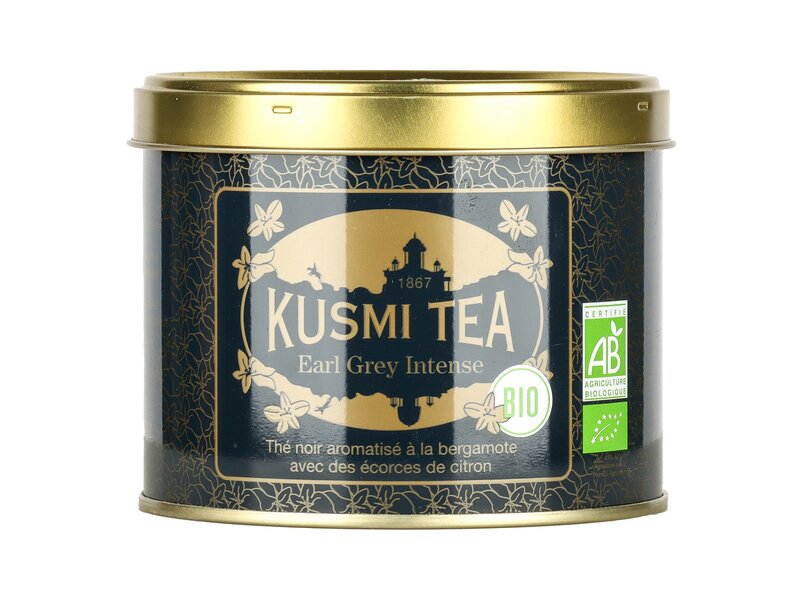 Kusmi Bio Earl Grey Intense szálas fekete tea 100g