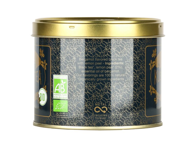 Kusmi Bio Earl Grey Intense szálas fekete tea 100g