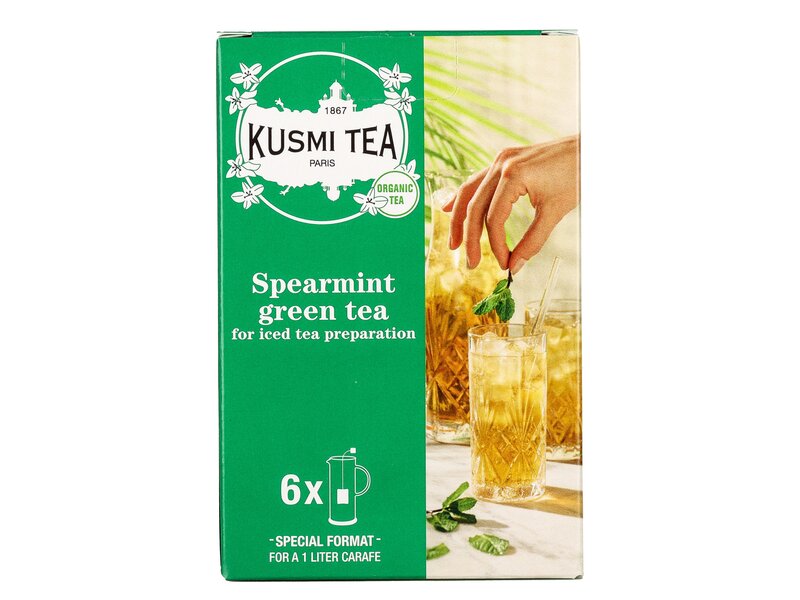Kusmi Bio mentás zöld tea 6 filter 48g