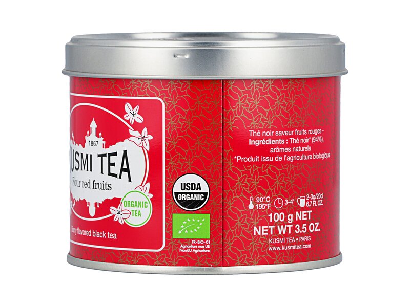 Kusmi Bio Quatre fruits rouges 100g