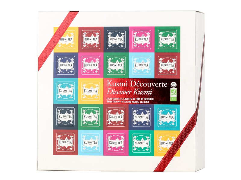 Kusmi Discover Kusmi Selection of 45 Tea and Herbal Tea bags 90g