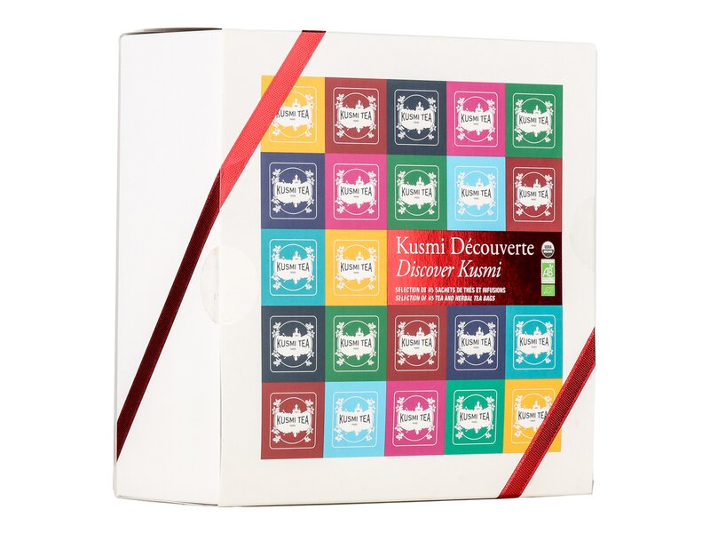 Kusmi Discover Kusmi Selection of 45 Tea and Herbal Tea bags 90g