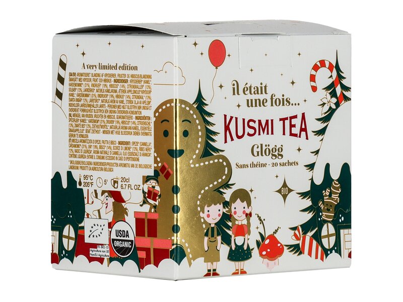 Kusmi Glögg Bio Karácsonyi filteres tea 60g