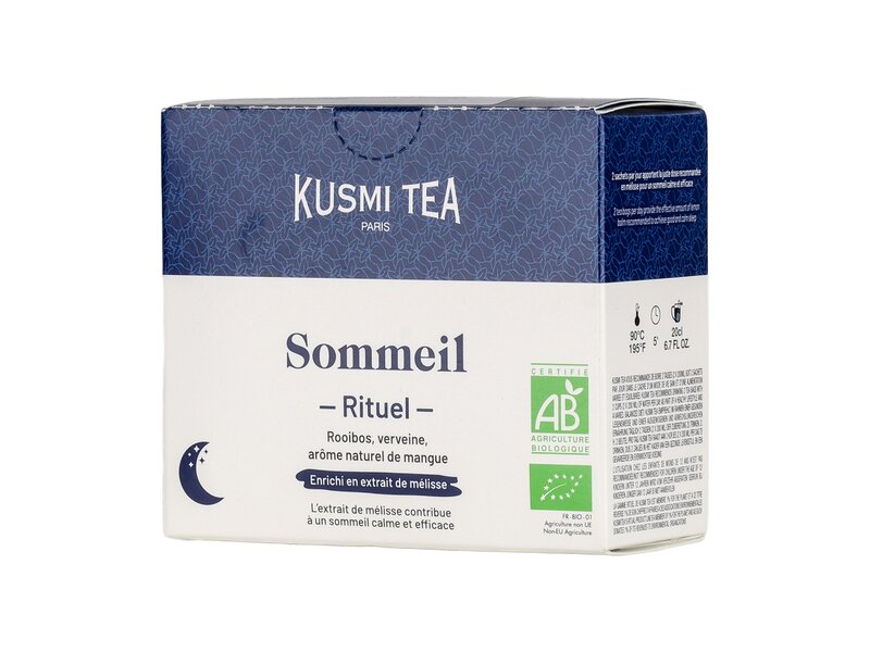 Kusmi Organic Organic Sleep - Box of 18 Muslin Tea Bags 36g