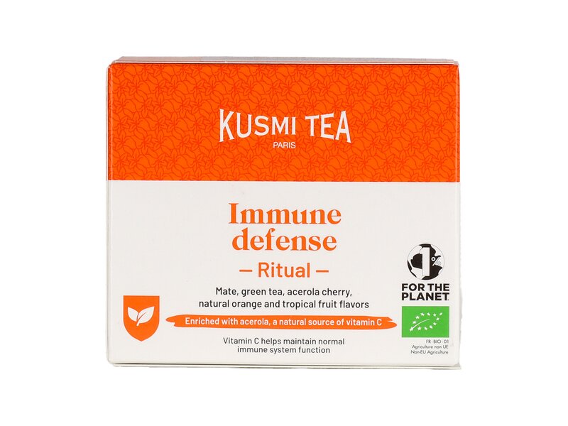 Organic Immune Defense - Box of 18 muslin tea bags - 36gr