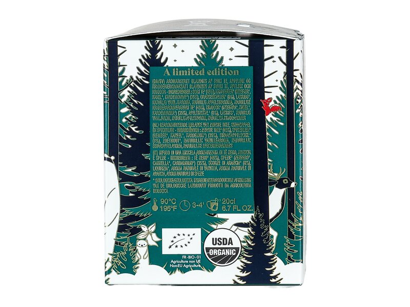 Kusmi Organic Tsarevna 2024 - Box of 20 muslim bags 40g