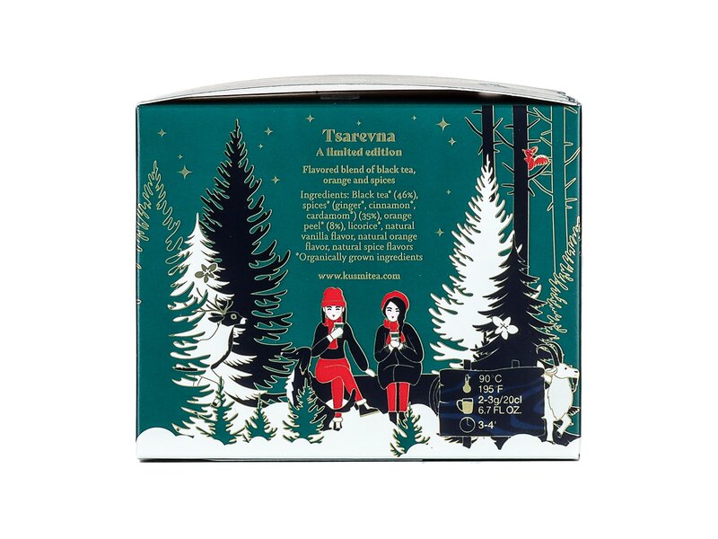 Kusmi Organic Tsarevna 2024 - Metal tin 120gr