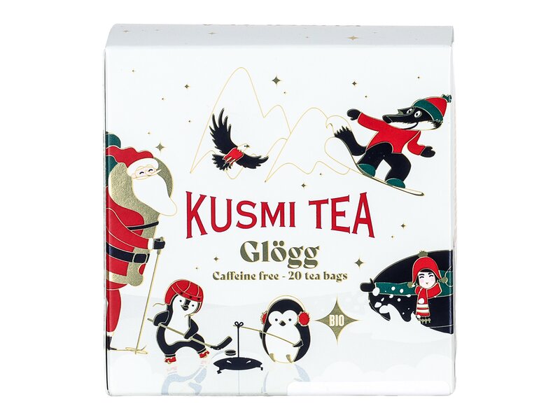 Kusmi Organic Glögg 2024 - Box of 20 muslim bags 40g