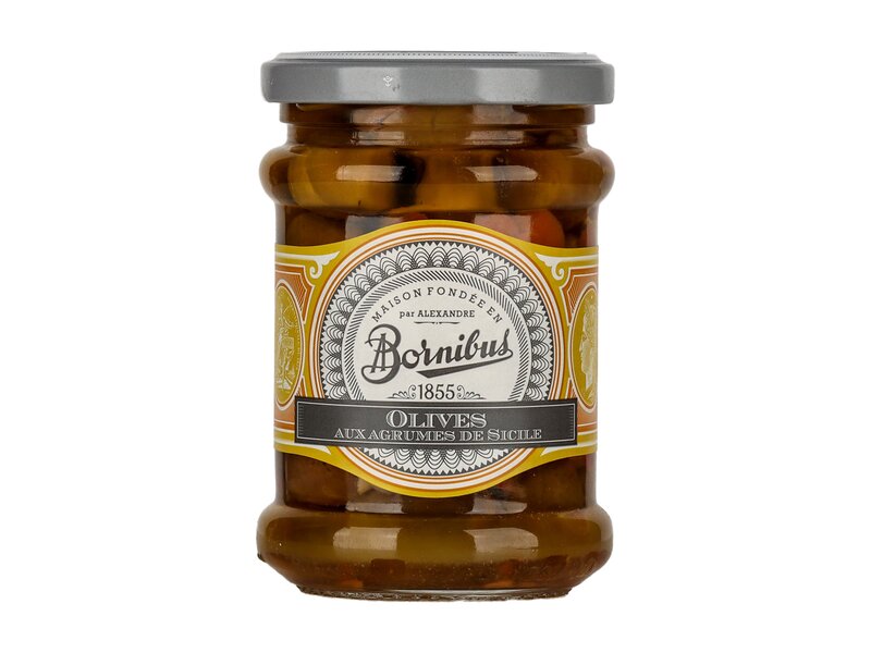 Bornibus Olives aux agrumes de sicile 230g