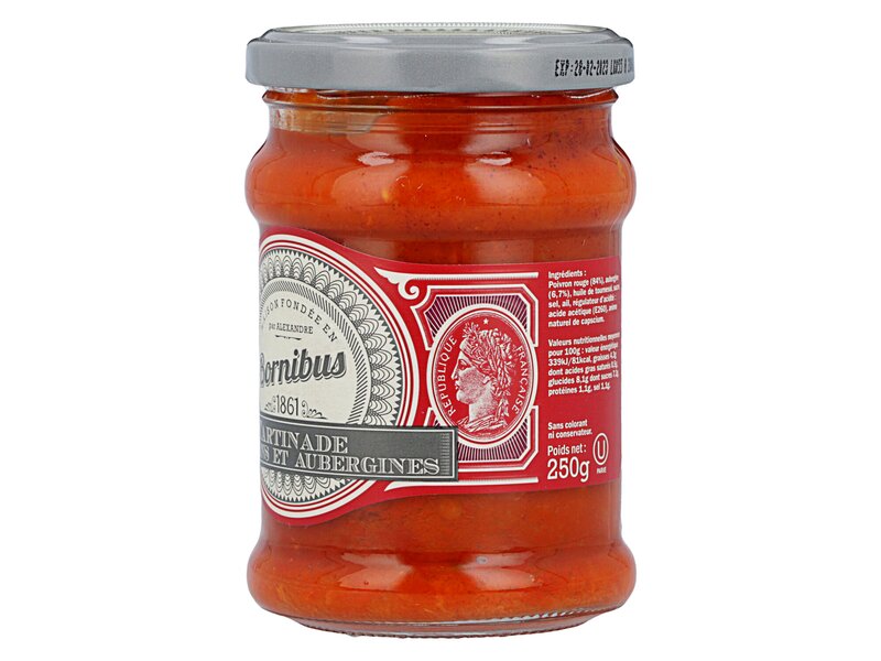 Bornibus Tartinade Poivrons et Aubergines 250g
