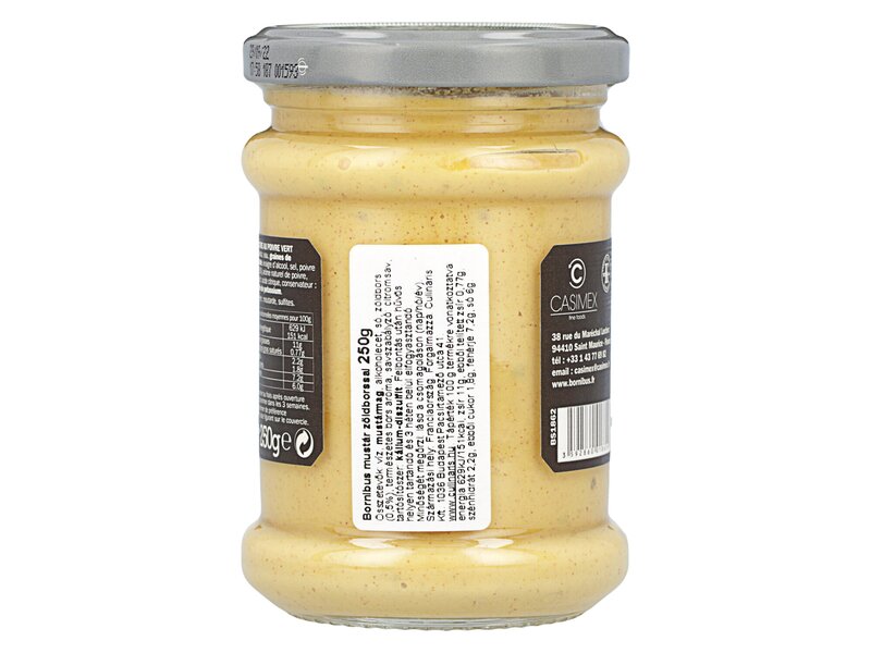 Bornibus Moutarde au Poivre Vert 250g