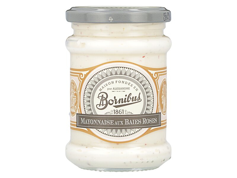 Bornibus Mayonnaise aux Baies Roses 220g