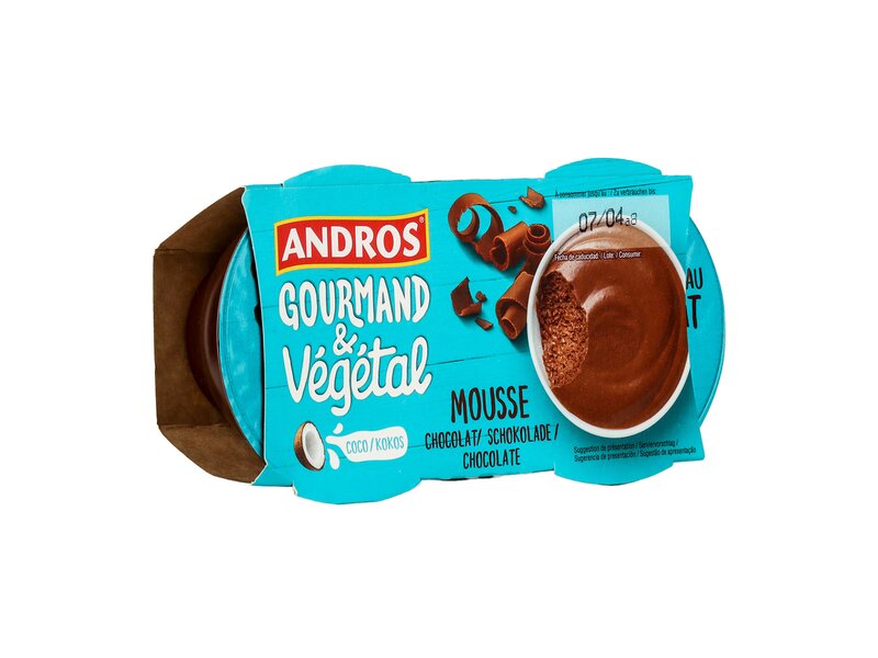 Andros* So Good So Veggie Mousse Choco 2X55G