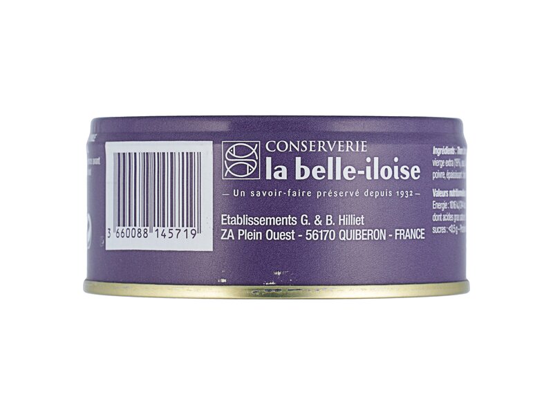 Belle Iloise Thon Blanc Germon á l'huile et á l'ail 160g