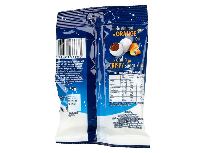 Terry's Chocolate orange snow balls 70g