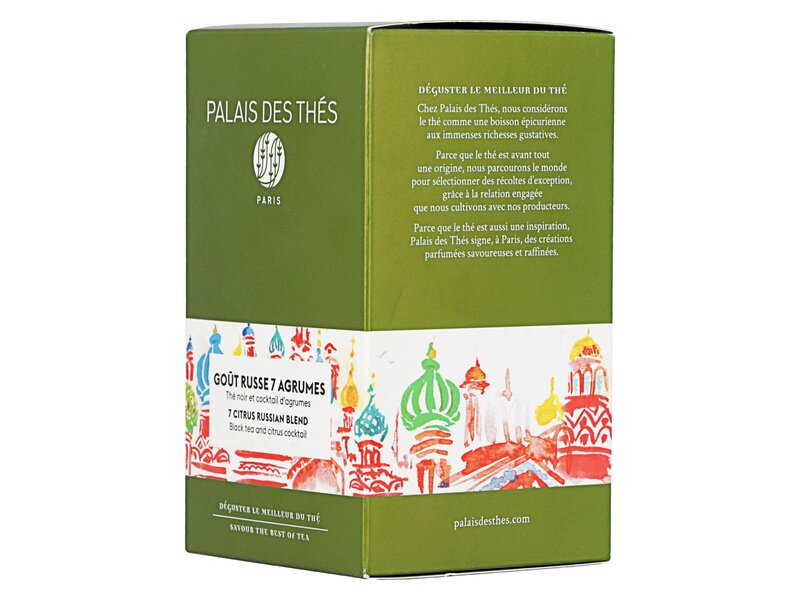 Palais des Thés 7 Citrus Russian Blend filteres 40g