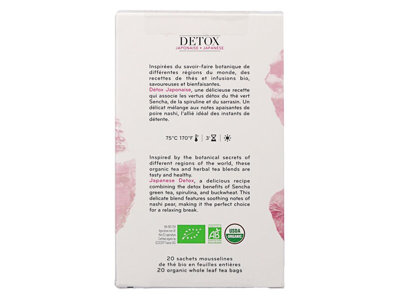 Palais des Thés Bio Detox Japanese Relaxation filteres 40g