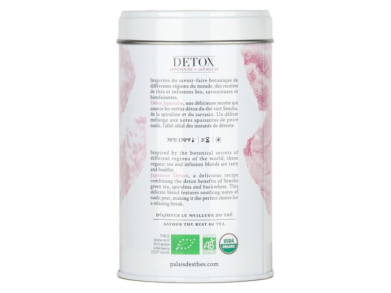 Palais des Thés Bio Detox Japonaise 120g